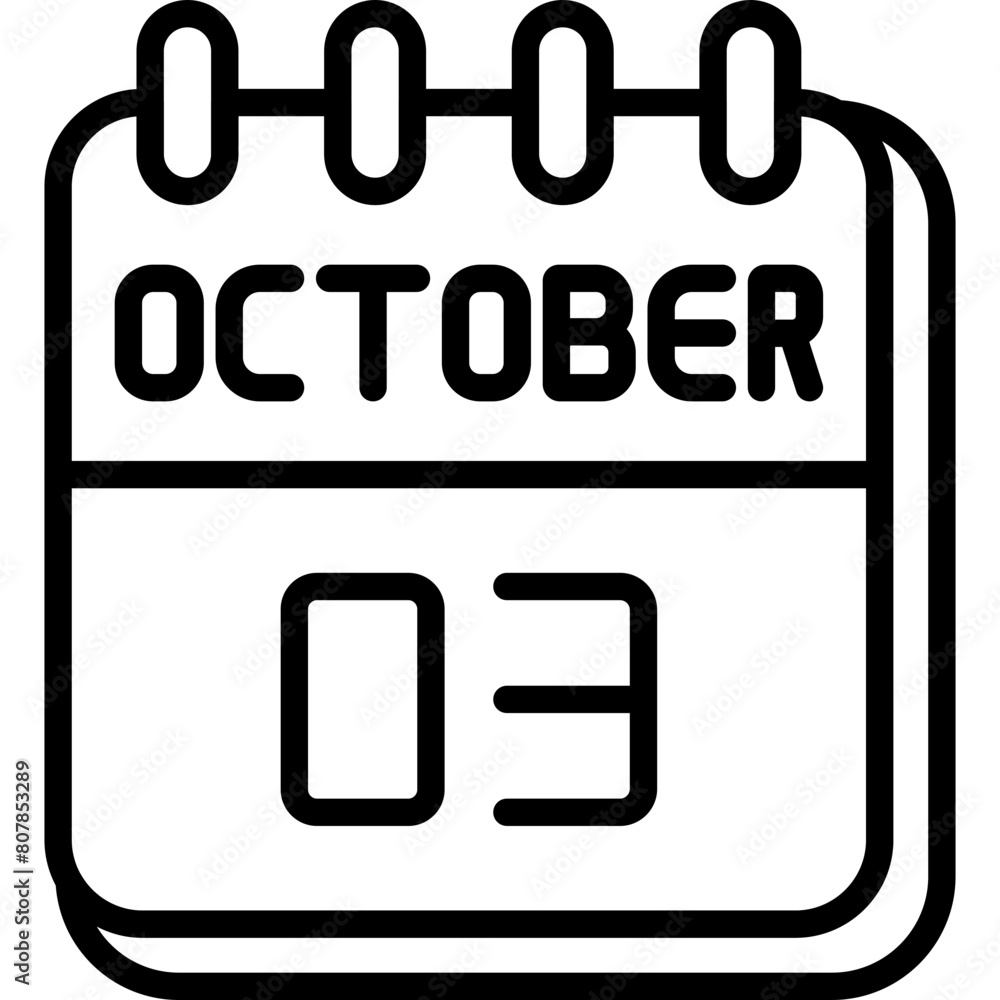 3  October Icon