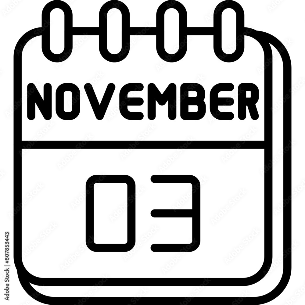 3  November Icon