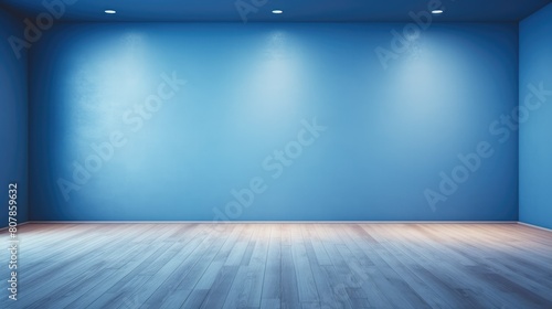 empty room with rays of light, minimalist design of relaxing atmosphere © ahsart