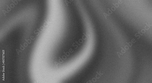gray whote wave , template empty space , grainy noise grungy texture color gradient rough abstract background shine bright light and glow photo