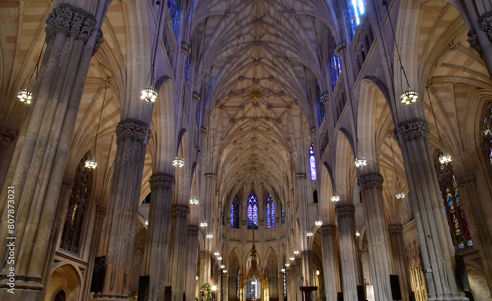 New York City; USA - septembre 9 2023 : Saint Patrick cathedral