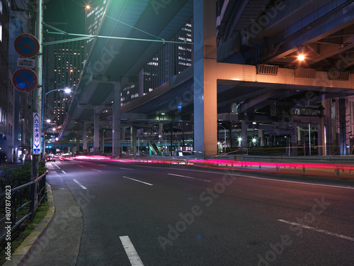 Canvas Print Tokyo backplate