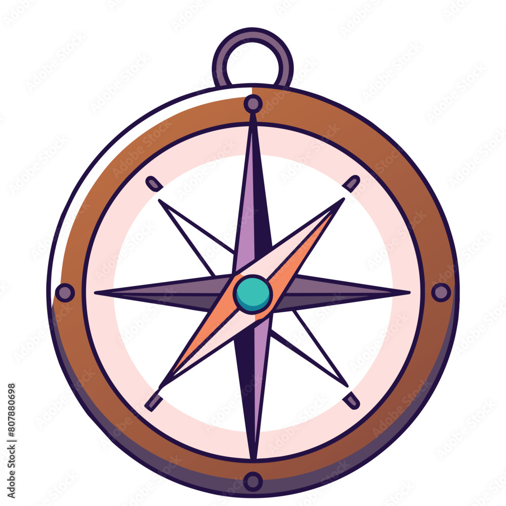 Guiding the Way: A Striking Compass Guiding the Way: A Striking Compass