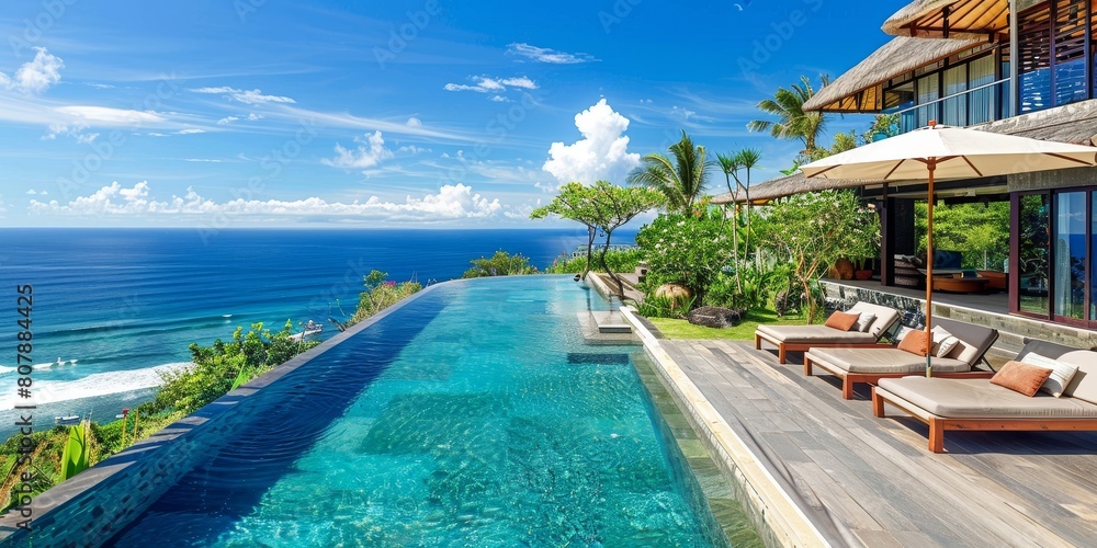 Luxurious Oceanfront Villa with Infinity Pool and Panoramic Sea View, Exclusive Travel Destination
