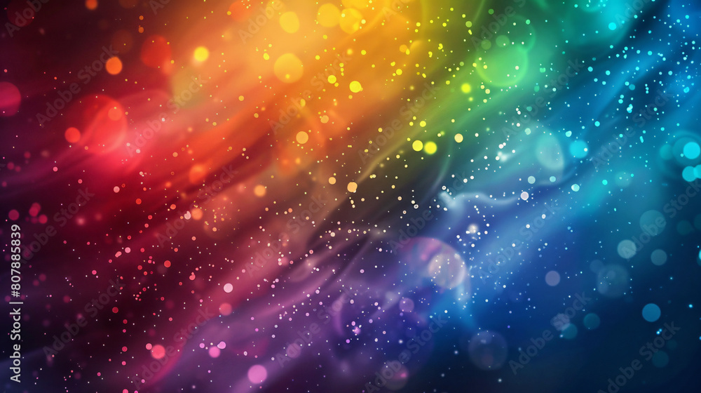 Vibrant rainbow splash backgrounds