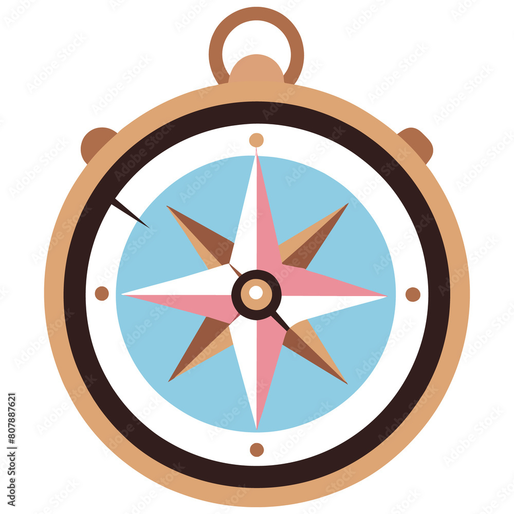 Guiding the Way: A Striking Compass Guiding the Way: A Striking Compass
