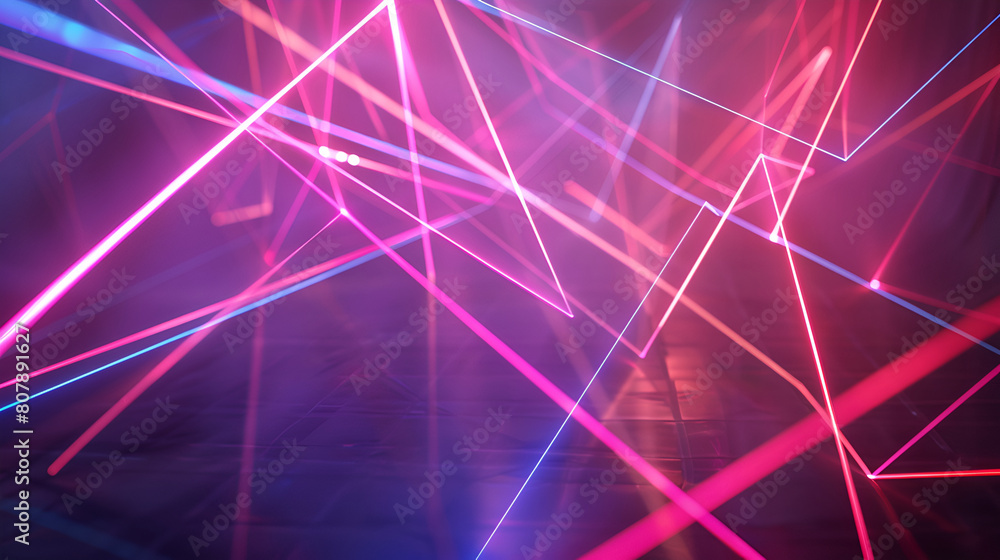 Laser field, Intersecting glowing laser security beams on a dark background, Art design shine light ray, 3D abstract tunnel with neon lights, colorful laser light in night club
Laser field, Intersecting glowing laser security beams on a dark background, Art design shine light ray, 3D abstract tunnel with neon lights, colorful laser light in night club