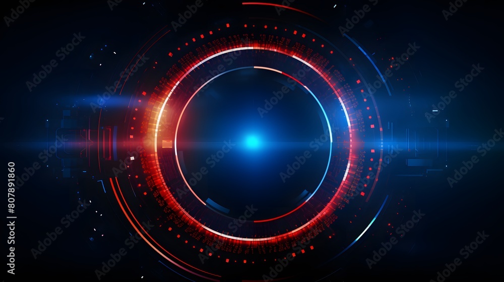 red and blue Abstract technology background circles digital hi-tech technology design background. concept innovation. vector illustration
red and blue Abstract technology background circles digital hi-tech technology design background. concept innovation. vector illustration