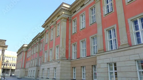 View of new Landtag building, Potsdam, Gwermany photo
