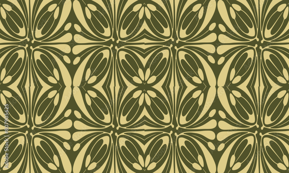 green and gold nouveau pattern seamless wallpaper green and gold nouveau pattern seamless wallpaper