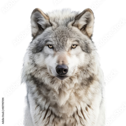 wolf isolated on white background Transparent PNG