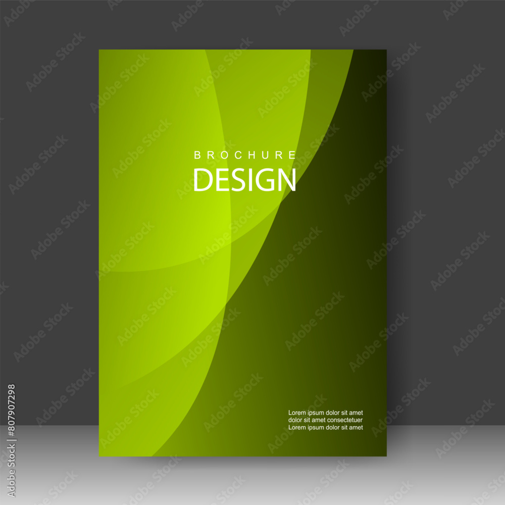 Fototapeta premium Book cover modern design. Annual report. Brochure template, catalog. Simple Flyer promotion. magazine. Vector illustration