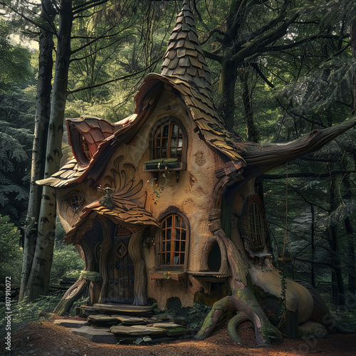 old house in the woods