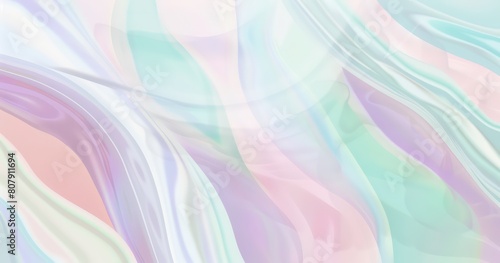 abstract fluid curves shapes pastel color 