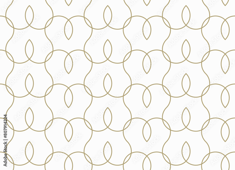 Naklejka premium Abstract seamless wallpaper pattern background. Vector illustration.