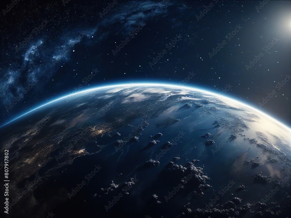 Fototapeta premium earth in space