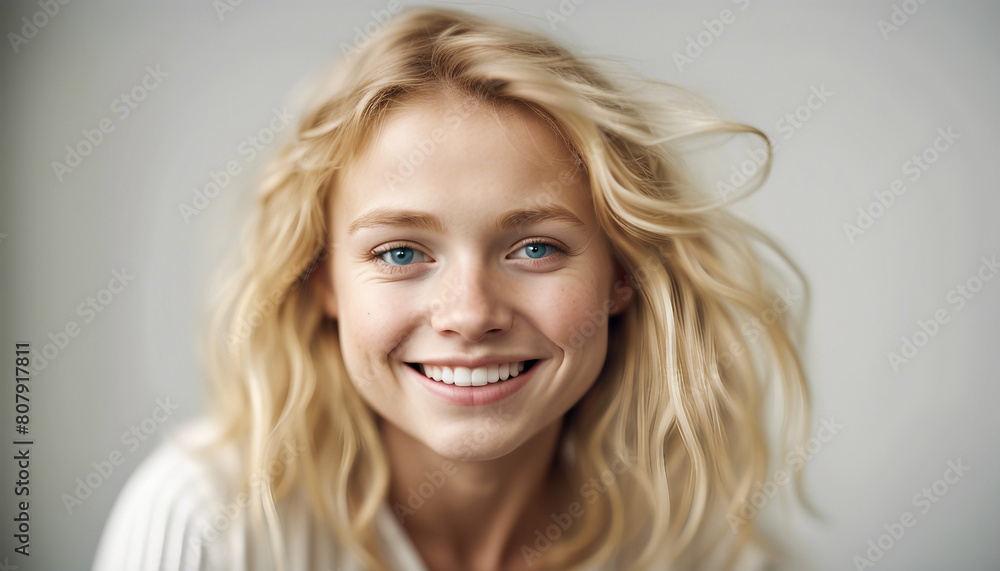 portrait of a happy and attractive girl with freckles and natural blond hair, isolated white background
portrait of a happy and attractive girl with freckles and natural blond hair, isolated white background