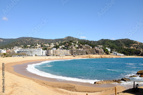 view of the coast of the region sea in island