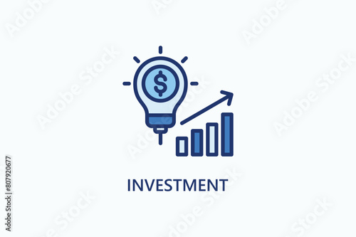 Investment Vector Icon Or Logo Illustration