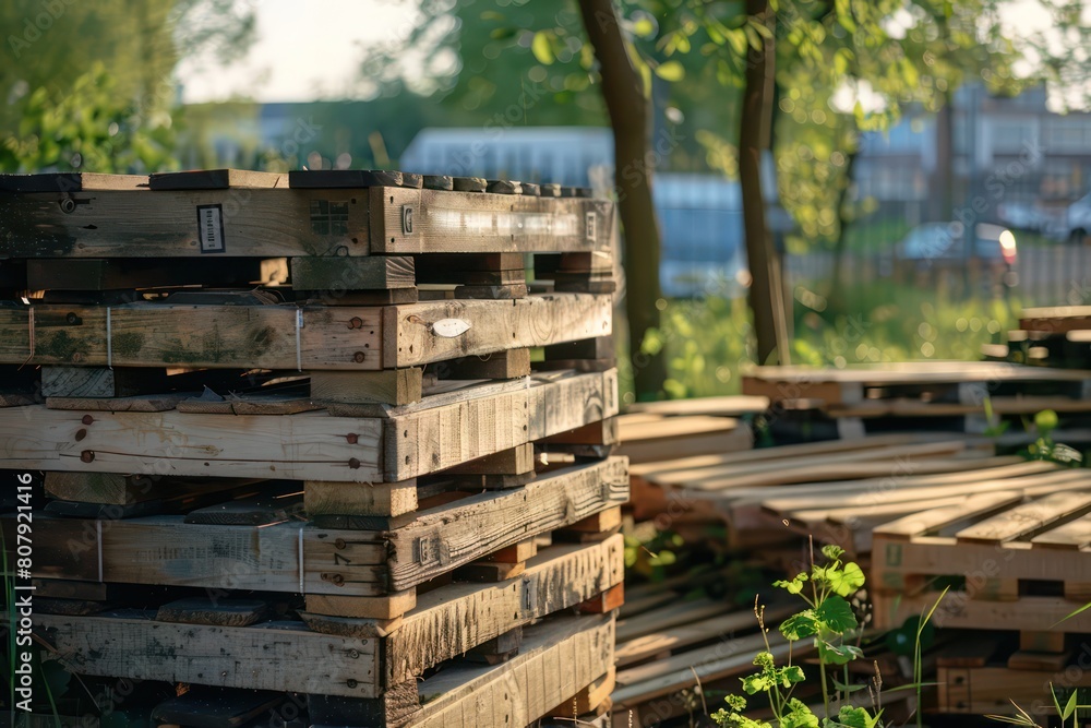 old pallets stack in an outdoor weathered appearance old pallets stack in an outdoor weathered appearance