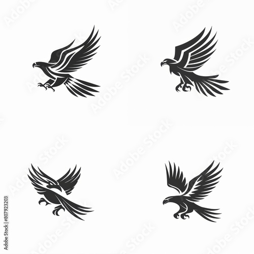 Stylized eagle logo