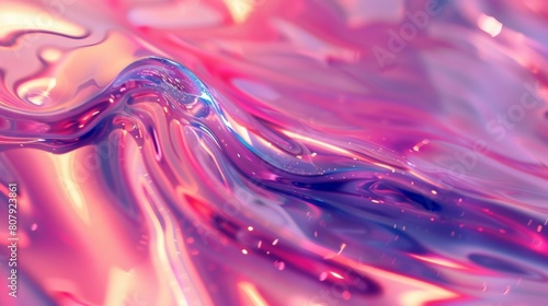 liquid gradient, fluid movement, glossy and reflective