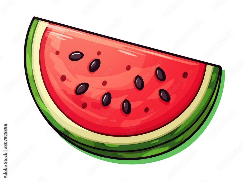 watermelon, hand drawing, white background watermelon, hand drawing, white background