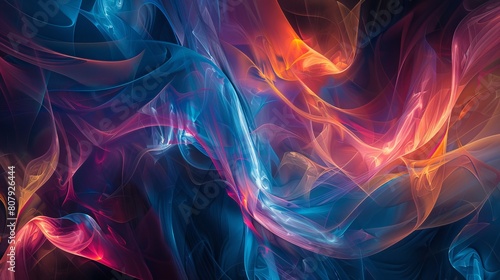 "Harmonizing Elements: An Immersive Journey Through Dynamic Patterns and Vibrant Colors"
