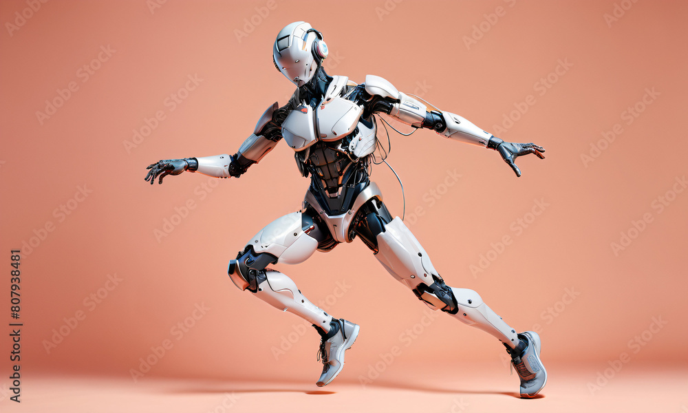 Dynamic Pose: Advanced Humanoid Robot, AI & Technology in Motion Dynamic Pose: Advanced Humanoid Robot, AI & Technology in Motion
