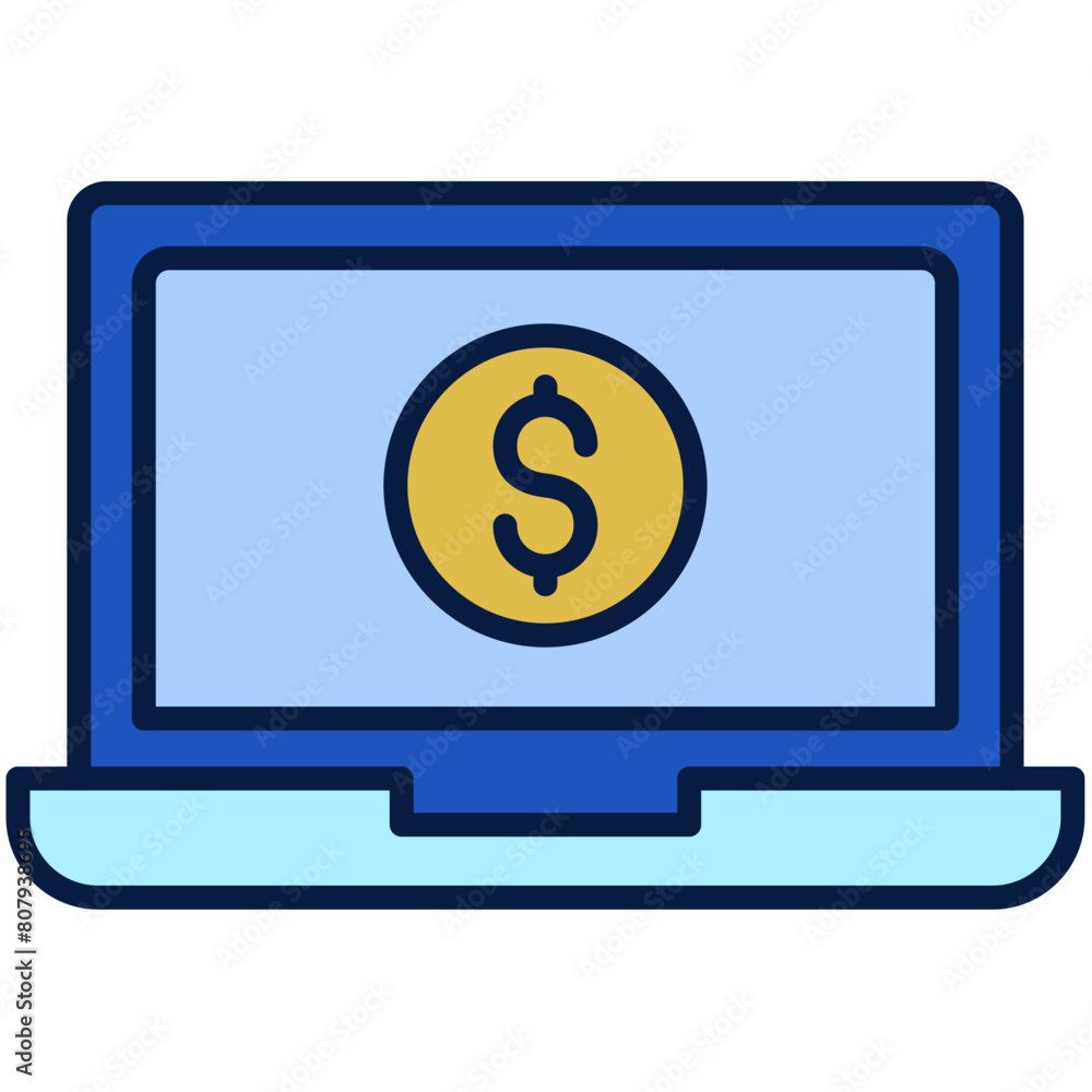 Laptop, Notebook Colored Icon sets Laptop, Notebook Colored Icon sets