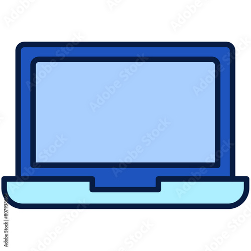 Laptop, Notebook Colored Icon sets