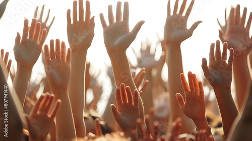 raised hands, people hands, hands, support, victim.