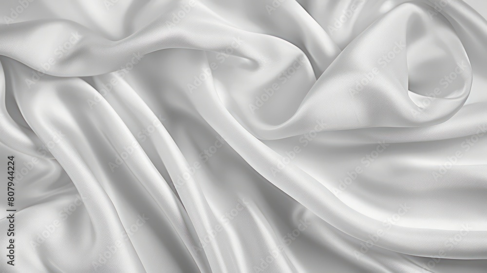 Obraz premium silk white texture background