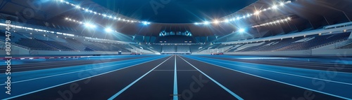 Create a poster for a track and field event