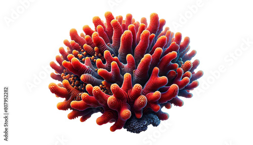 Fototapeta Naklejka Na Ścianę i Meble -  coral isolated on white background
