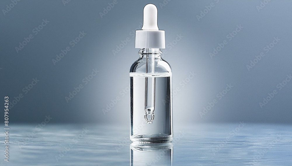 transparent glass bottle with a white dropper cap for precise drop-by-drop instillation, glass flask featuring a white dropper pipette for precise application,background transparent glass bottle with a white dropper cap for precise drop-by-drop instillation, glass flask featuring a white dropper pipette for precise application,background
