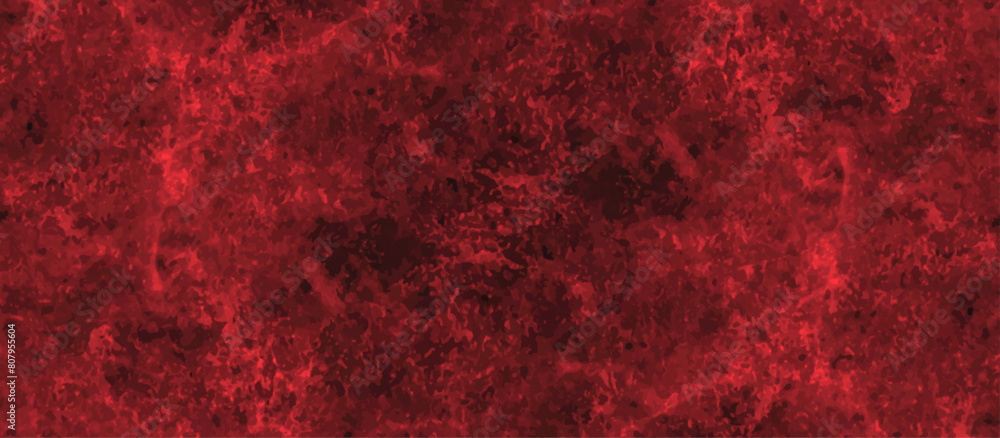 Abstract dark red grunge vector aquarelle stains design as background. red scratched horror. seamless pattern red background marble wall texture for design. red grunge background with copy space.