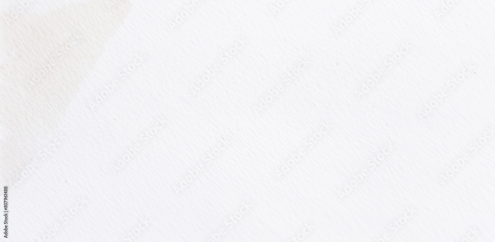 White watercolor paper with visible texture, and strokes of pastel colors. Copy space. White watercolor paper with visible texture, and strokes of pastel colors. Copy space.