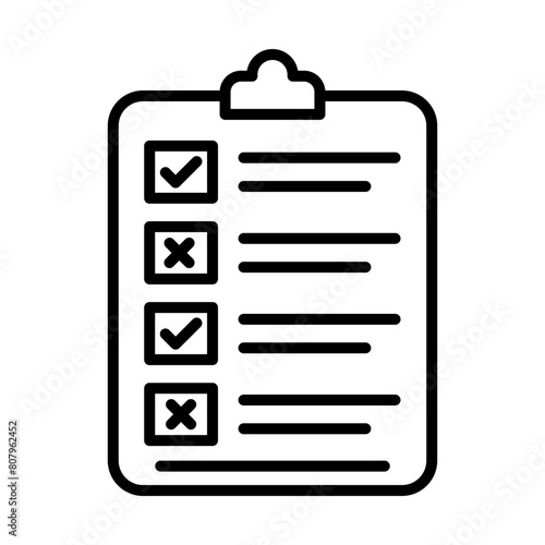 Guidelines line icon