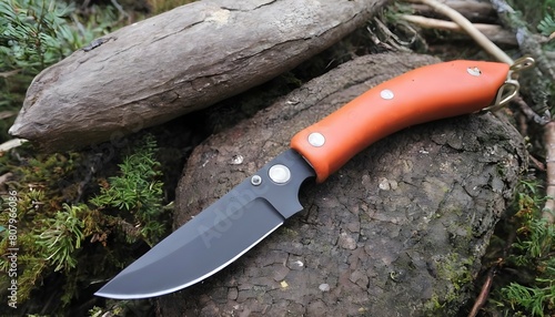 A survivalists bushcraft knife essential for wil photo