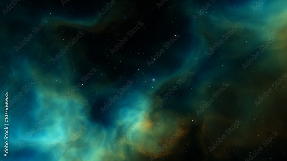 bright nebula, nebula in space, majestic red-purple nebula, beautiful space background 3D render
