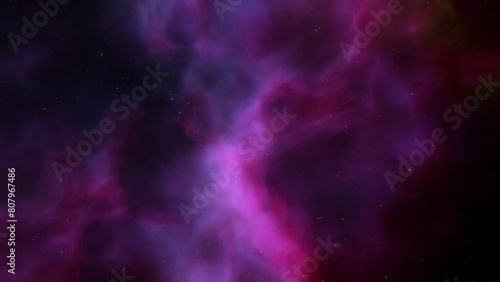 red-violet nebula in outer space  horsehead nebula  unusual colorful nebula in a distant galaxy  red nebula 3d render 