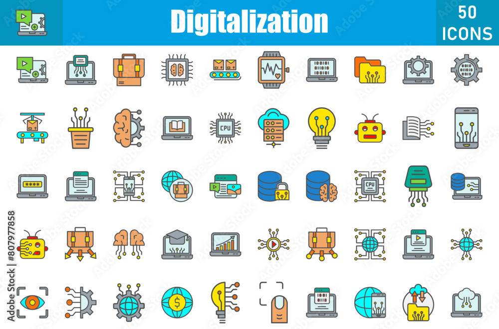 Digitalisatioz icon set. Containing Digital,Business Growth,Touch Id,Laptop,Online Business,Smart Glasses,Process,Smart Factory,Company,Search, Voting
Folder Tape and more. Vector web icons collection Digitalisatioz icon set. Containing Digital,Business Growth,Touch Id,Laptop,Online Business,Smart Glasses,Process,Smart Factory,Company,Search, Voting
Folder Tape and more. Vector web icons collection