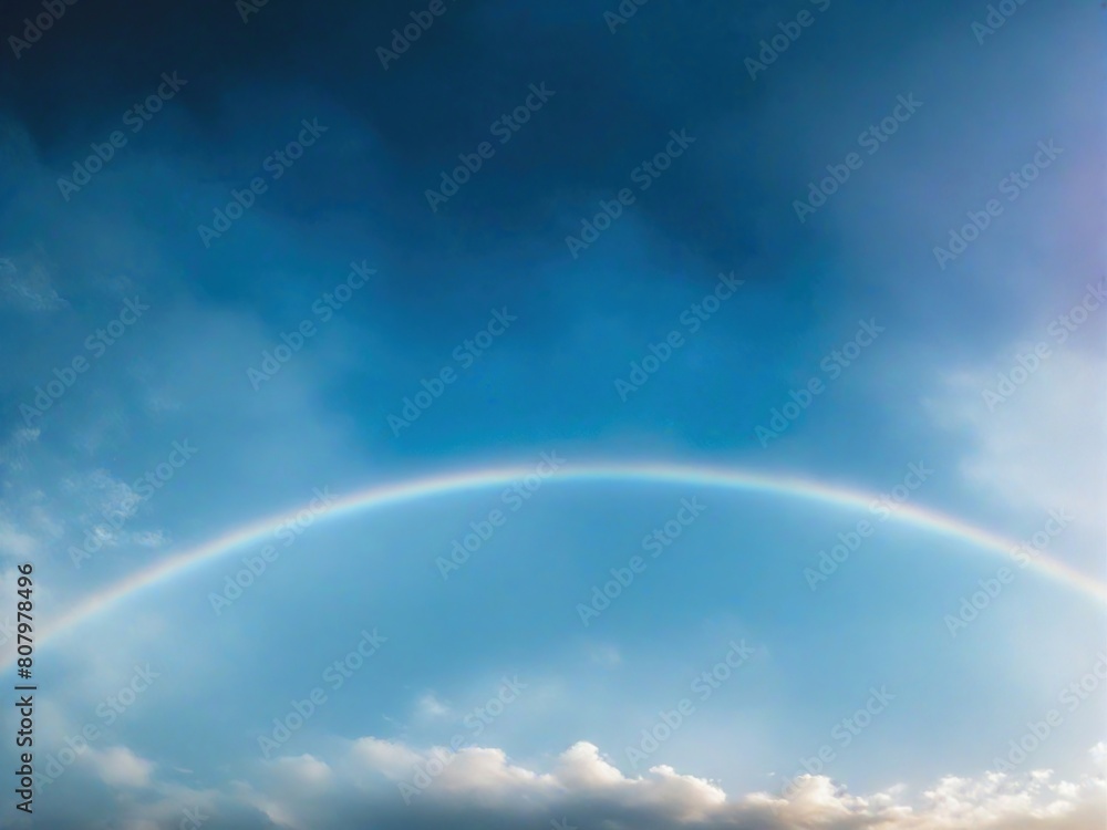 rainbow in the sky