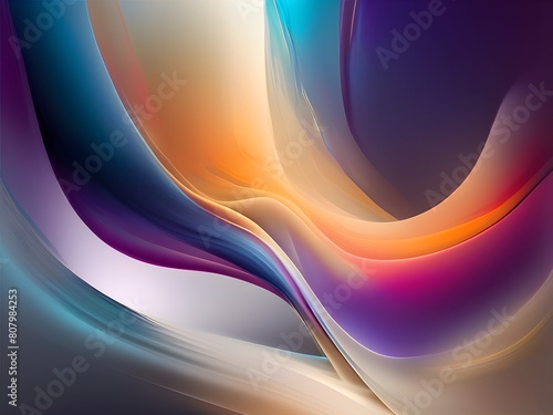 Baby blue and pink pastel flowing silk waves. Dreamy heavenly yellow soft fabric wavy folds. Abstract luxury satin wave drapes background. Opaque see-though waves material backdrop, Ai generated
