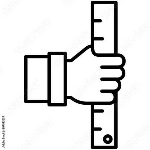 Craftsman And Tools Outline Icon Pack