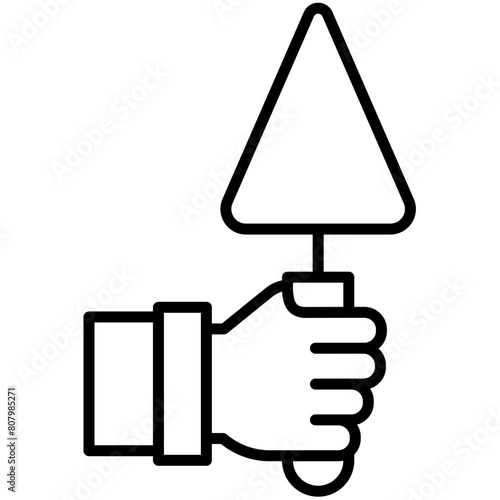 Craftsman And Tools Outline Icon Pack