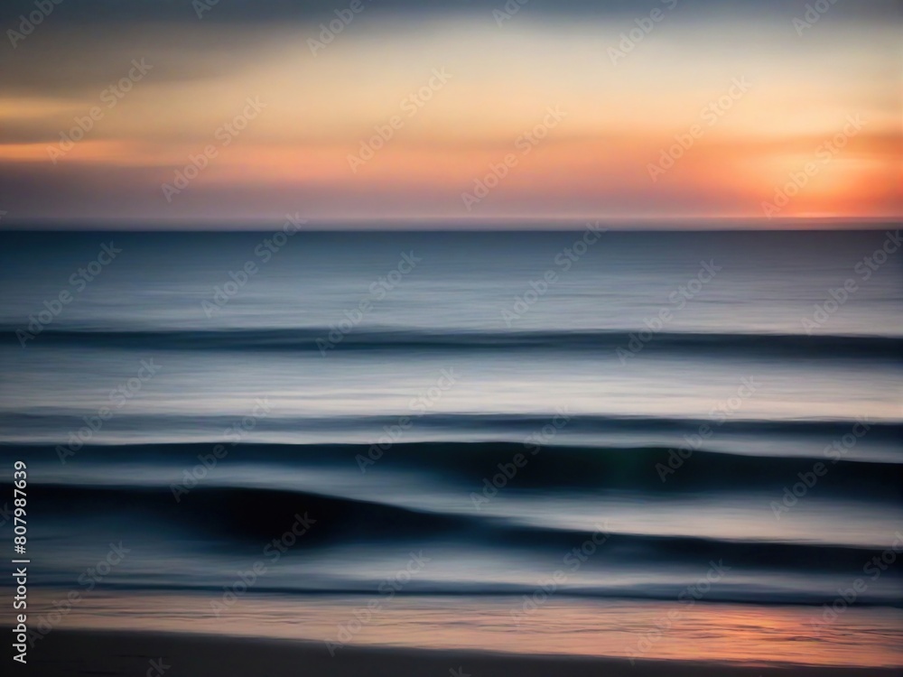 Obraz premium sunset over the sea
