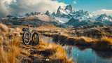 Biking through the Patagonian Wilderness: A Photo Realistic Journey through Glaciers, Mountains, and Unspoiled Nature