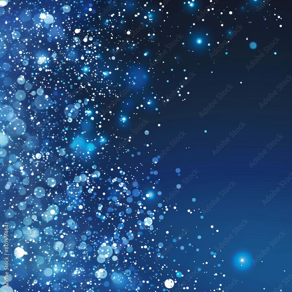 Intense blue shimmering background, with deep sparkle effects, evoking a sense of mystery and wonder for creative artwork Intense blue shimmering background, with deep sparkle effects, evoking a sense of mystery and wonder for creative artwork